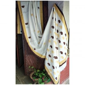 Block Print Saree