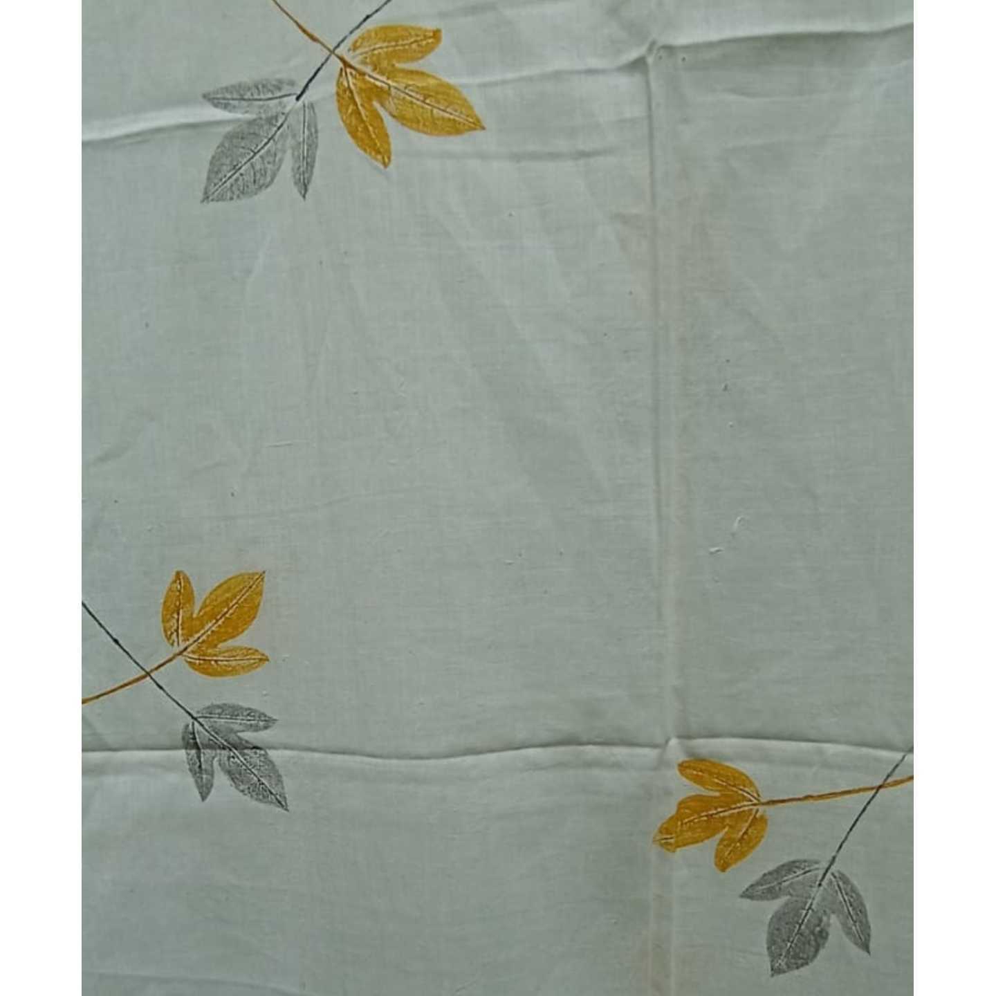 Beautiful Yellow and grey Stole - Image 3