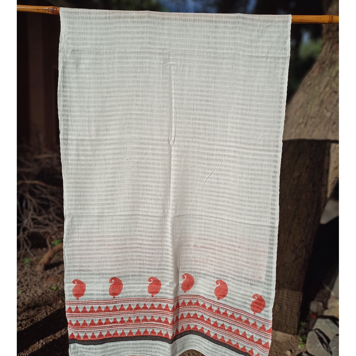 Magan Block print Stole