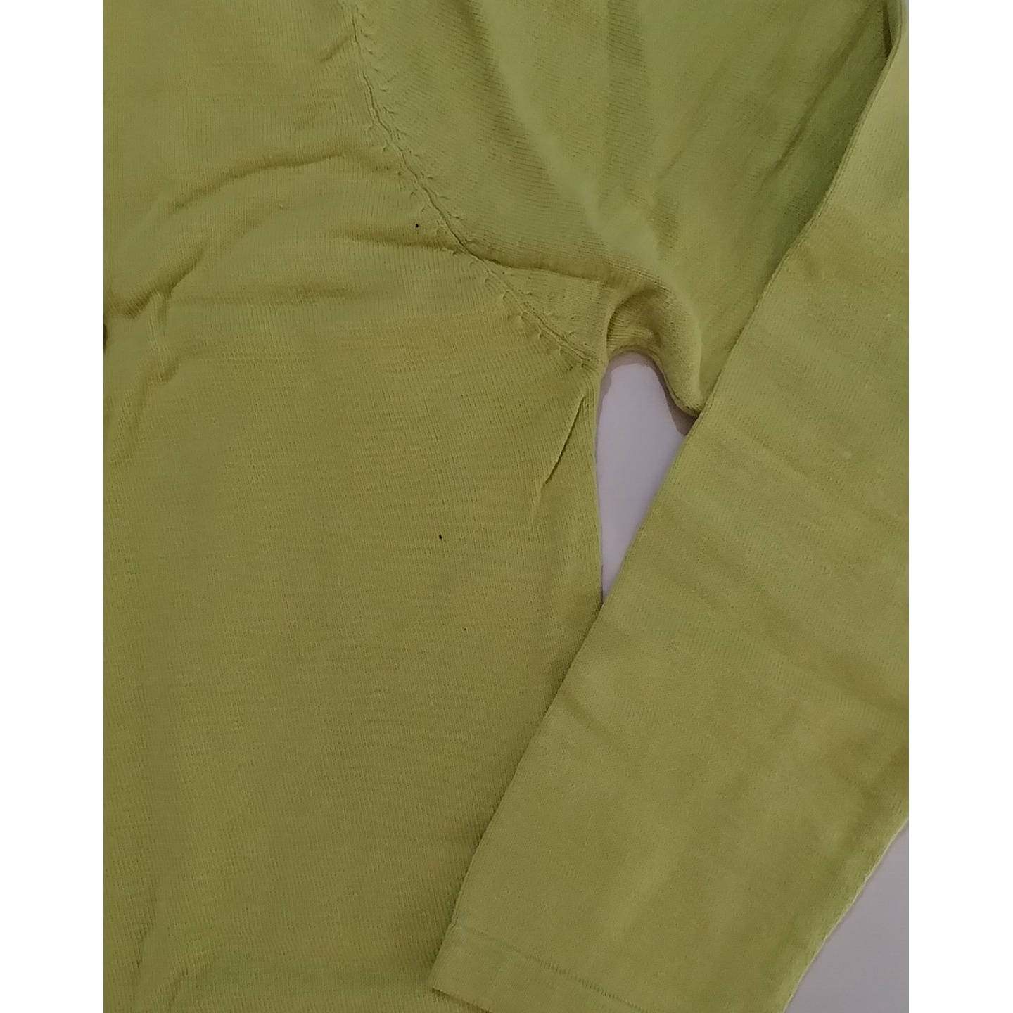 Parrot Green Full sleeves Polo T-shirt - Image 3