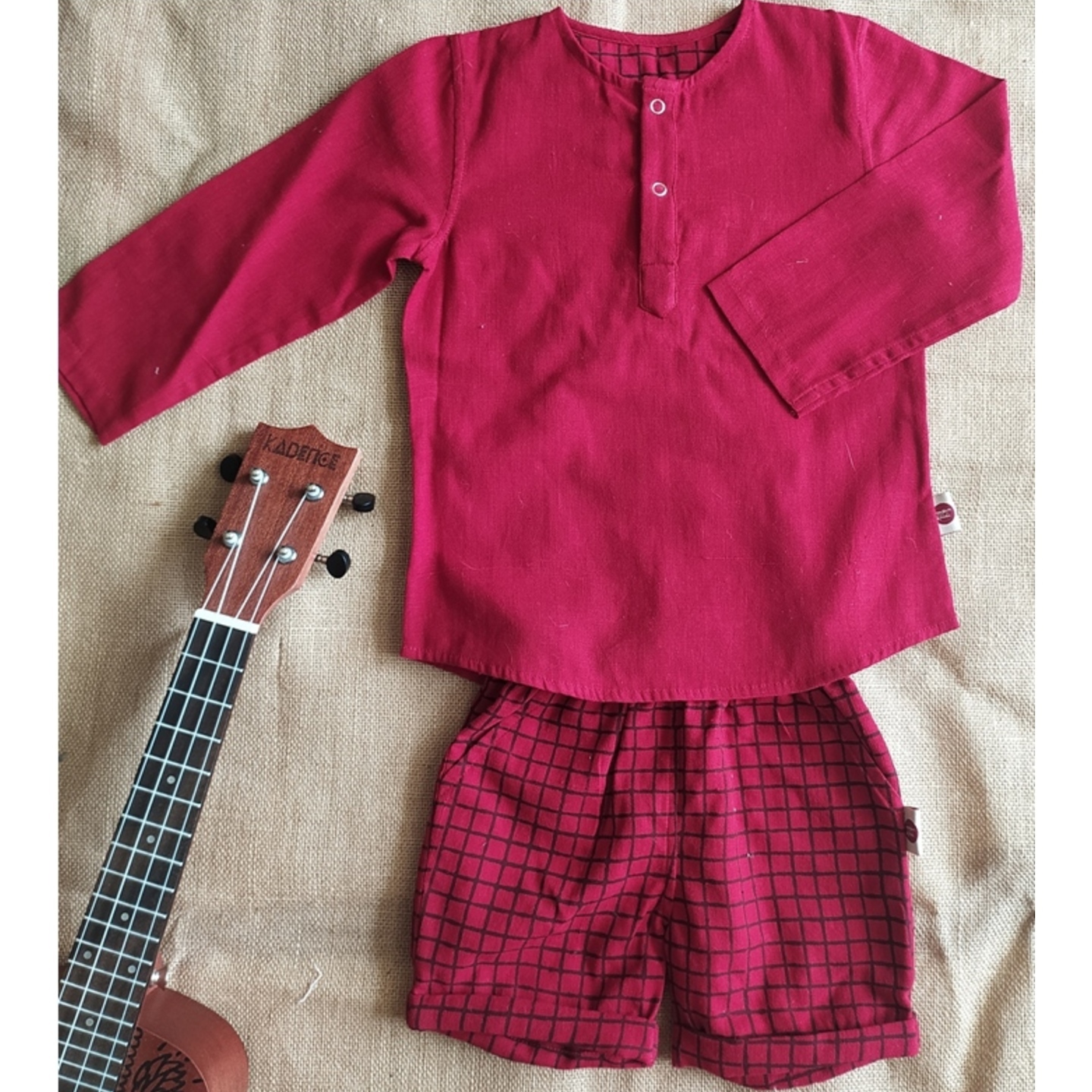 Shorts kurta combo