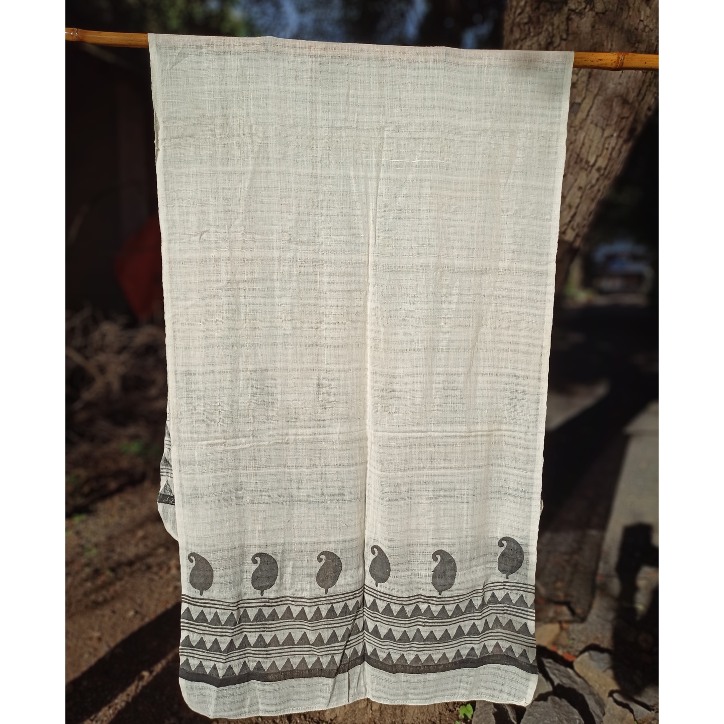 Magan Block print Stole