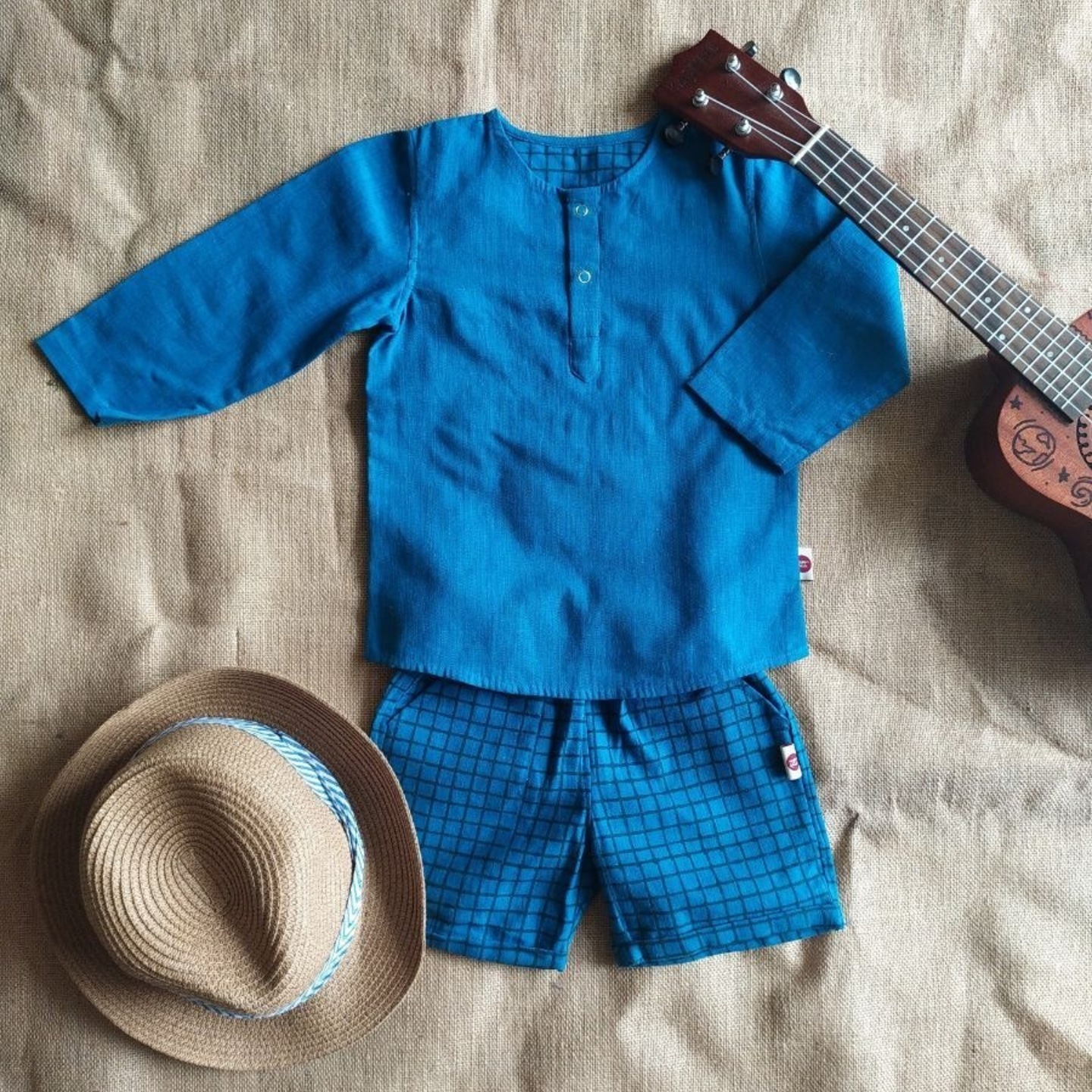 Shorts kurta combo - Image 2